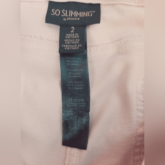 Chico's So Slimming Casual Ankle Length Pants Chico's Size 2 / Size 12 - Picture 5 of 10